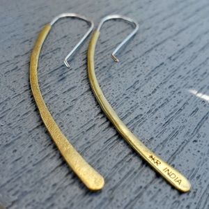 Silpada KR Contour Art Earrings